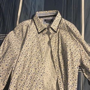 Men’s Flower Dress Shirt